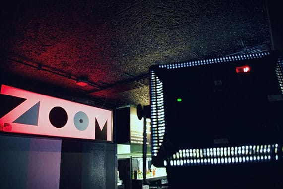 Die Location für die moveClubNight ist der Zoomclub